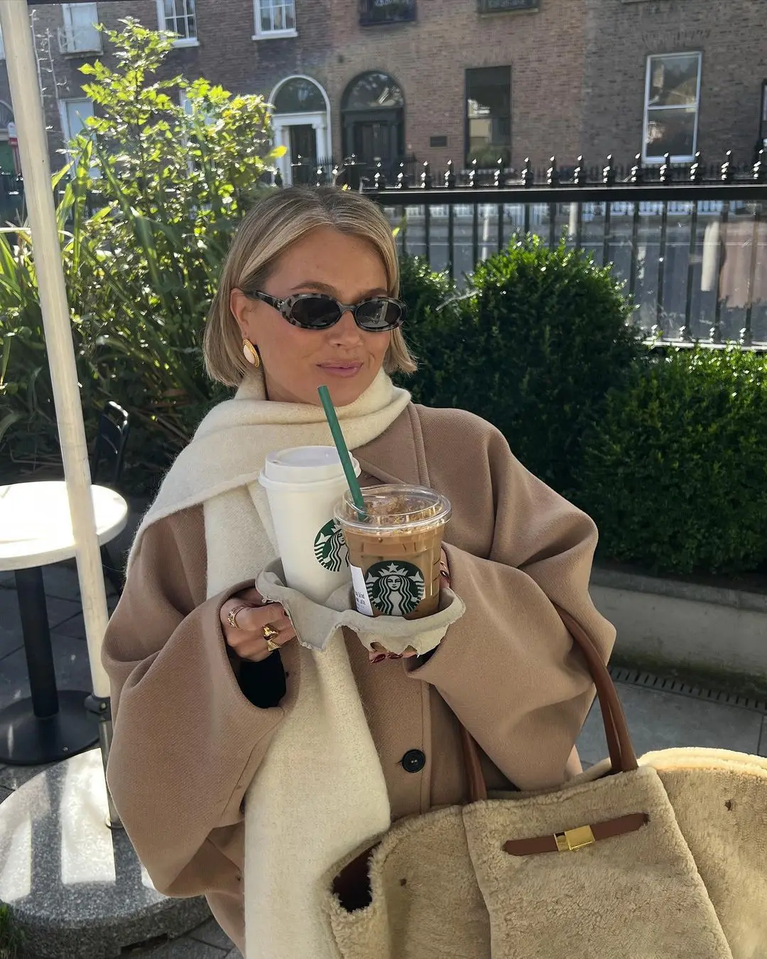 Majamode | Wełniany płaszcz oversize